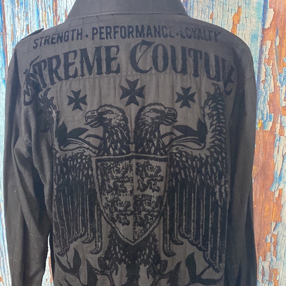 EXTREME COUTURE Men’s button up - Picture 8 of 10